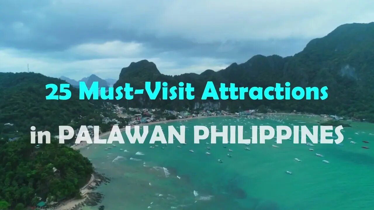 25 TOURIST ATTRACTIONS IN PALAWAN