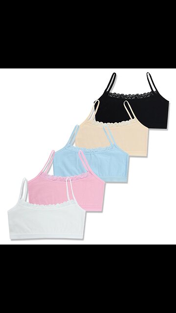 SALE!! 4pcs/Lot Children's Breast Care Girl Bra 8-14 Years