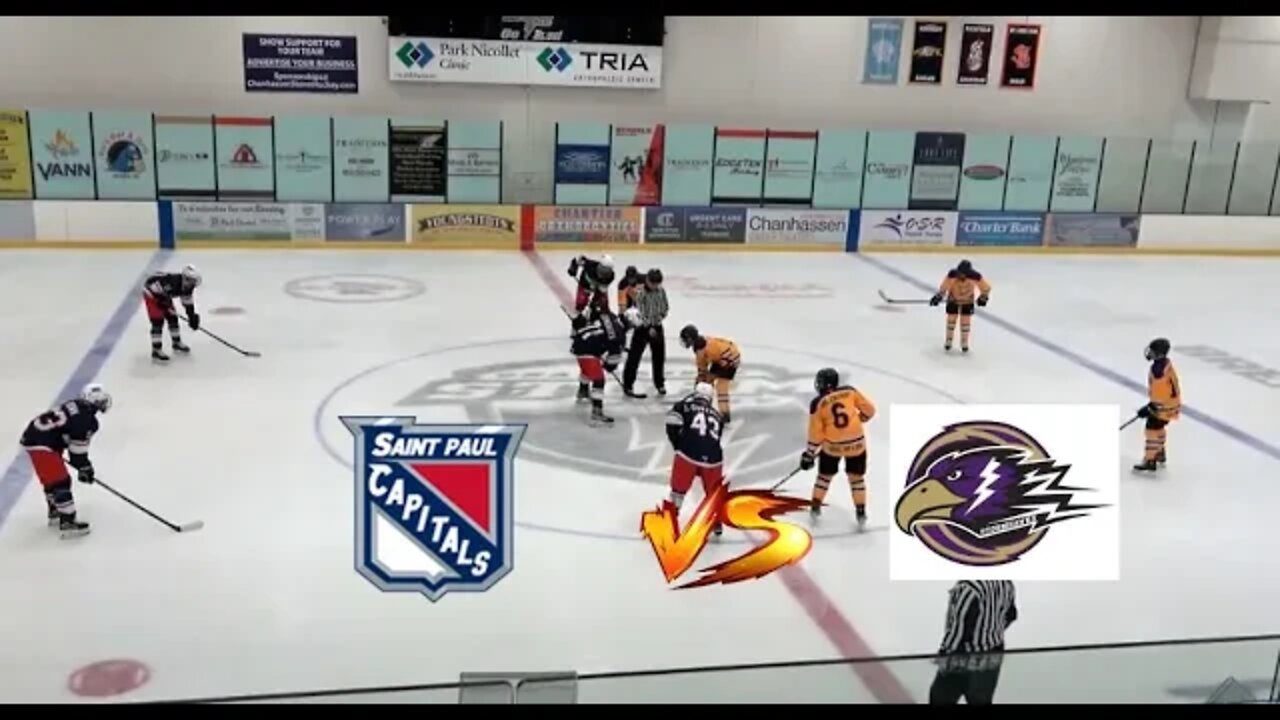 Chaska vs St Paul Capitals Bantam A Scrimmage