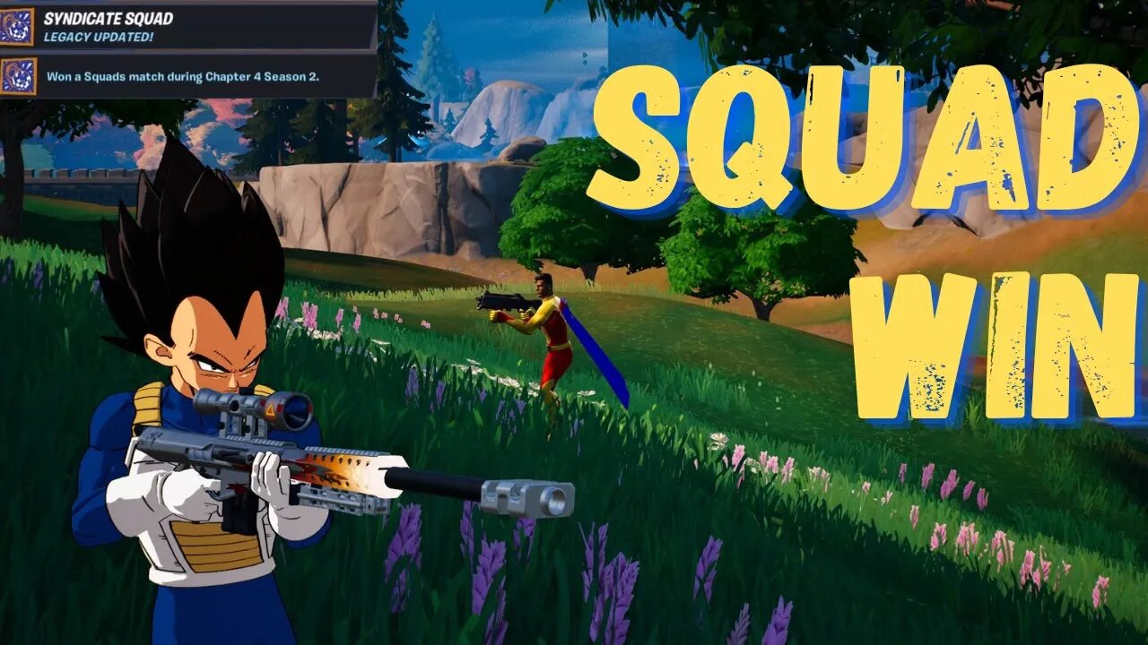 Fortnite Squad Victory Royale (13-kills)