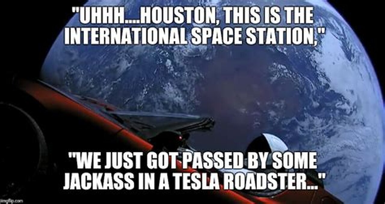 Tesla in space?