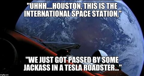 Tesla in space?