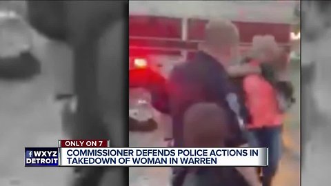 Warren Police Commissioner defends officer in viral arrest video