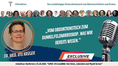 Vom Obduktionstisch zum Dunkelfeldmikroskop. Was wir bereits wissen. | Dr. med. Ute Krüger