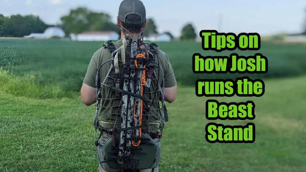 Tips on How Josh uses the Beast Stand and Sticks