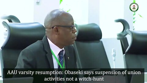 AAU varsity resumption: Obaseki says suspension of union activities not a witch-hunt
