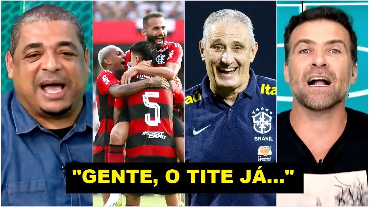 EXCLUSIVO! "É INFORMAÇÃO! EU FALEI com pessoas do Flamengo, e o Tite já..." OLHA esse DEBATE!