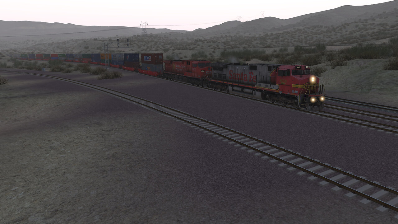 Trainz Plus Railfanning in the Desert - Part 5!