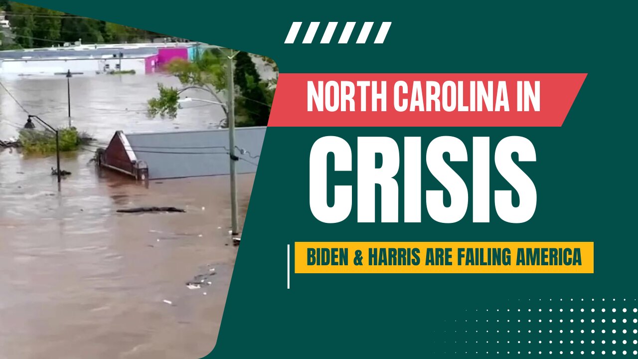 Crisis in NC - Biden and Harris Exposed