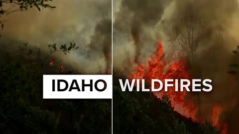 Idaho Wildfire Update: Thousands of acres of land on fire