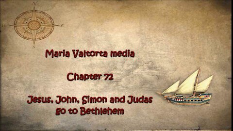 Jesus, John, Simon and Judas Go to Bethlehem