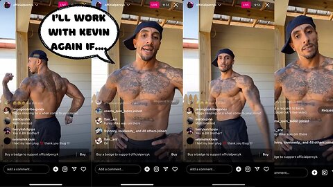 PERCY KEITH ON WORKING WITH GATES AGAIN? HOW LONG DOES MUSCLE GROWTH TAKE + PUTTING YOURSELF FIRST