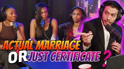 Do Women Actual Want Marriage or Just Certificate?