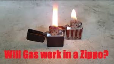 Will gasoline work in a Zippo lighter?