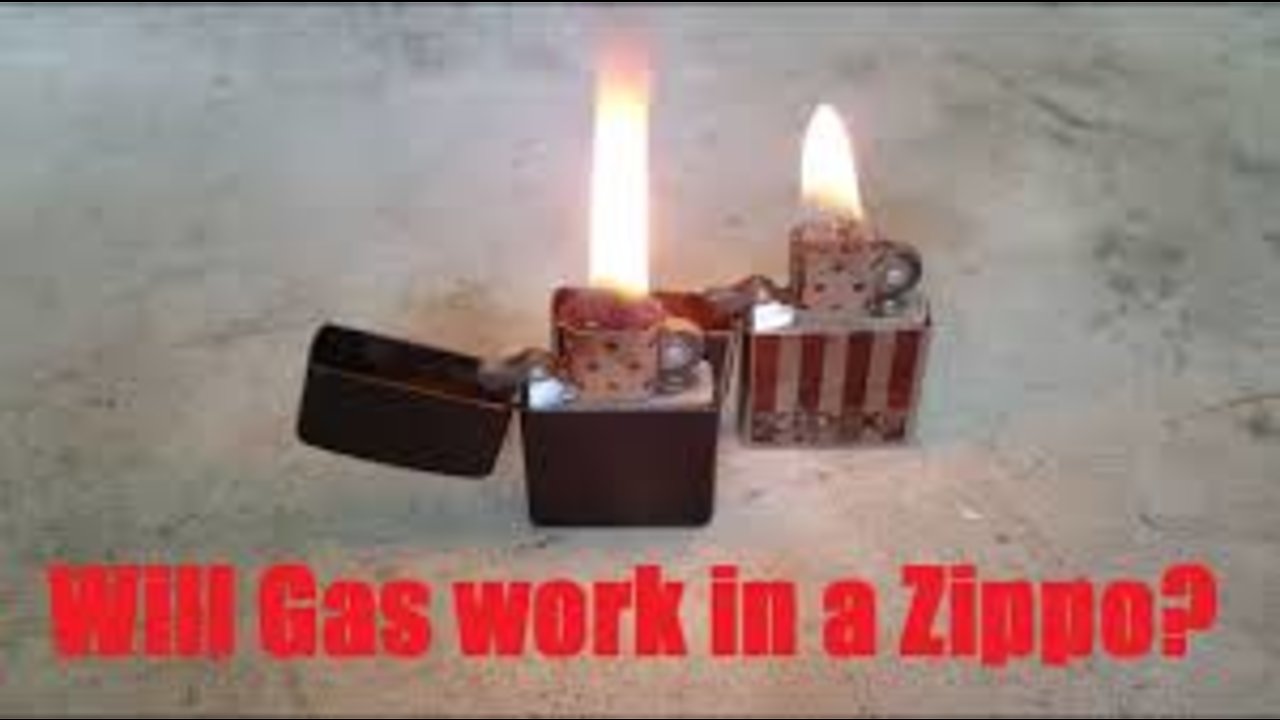 Will gasoline work in a Zippo lighter?