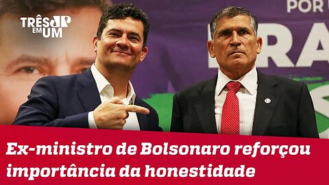 General Santos Cruz filia-se ao Podemos em apoio a Moro