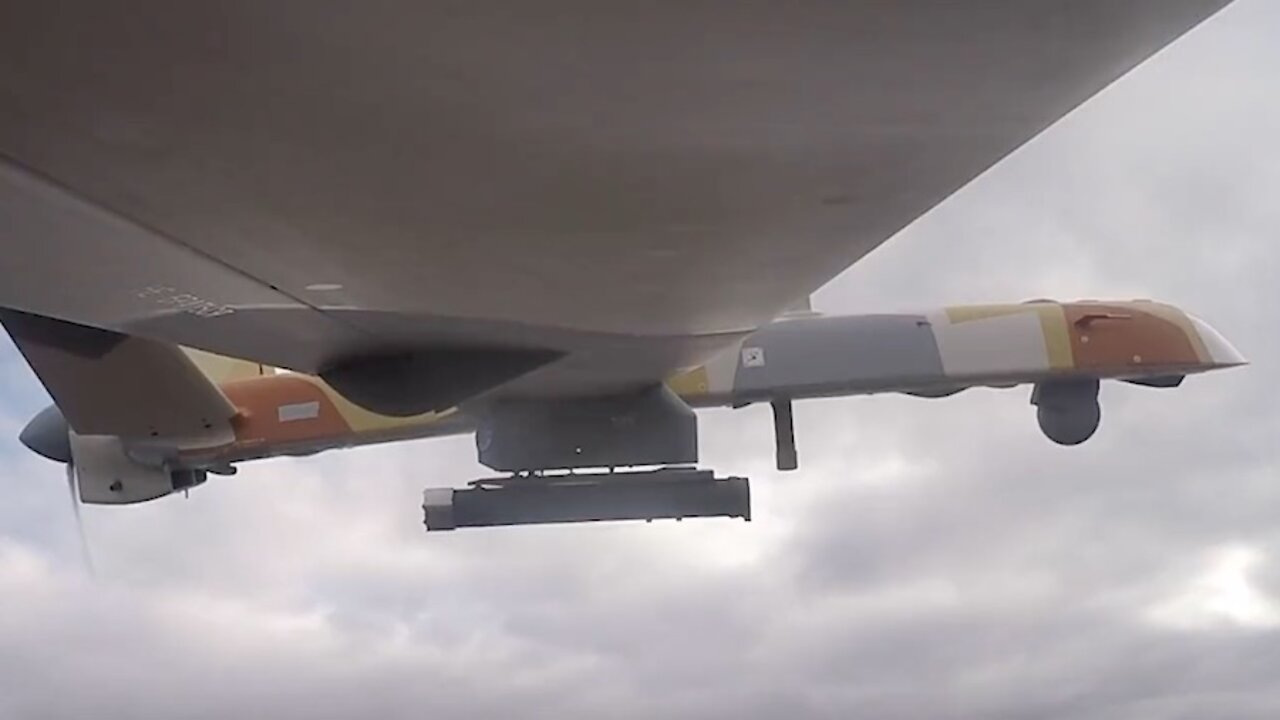 Russian Inokhodets UCAV Strikes Ukrainian Position