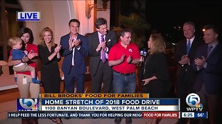 All-day food drive today at WPTV in downtown West Palm Beach