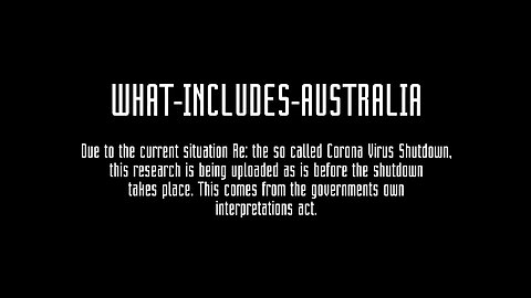 "TREASURY ISLAND" WHAT - INCLUDES - AUSTRALIA