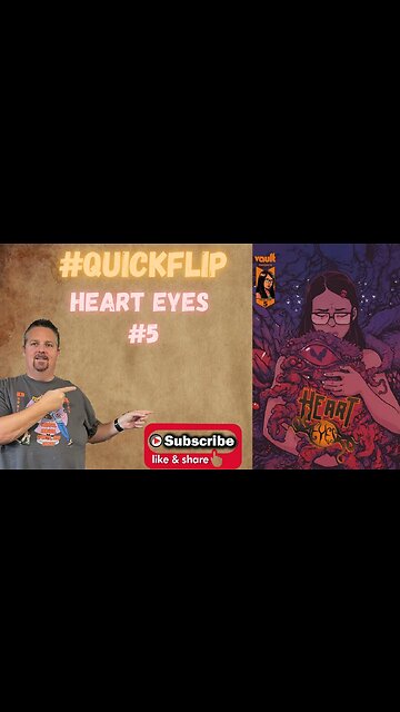 Heart Eyes #5 Vault Comics #QuickFlip Comic Book Review Dennis Hopeless,Victor Ibáñez #shorts