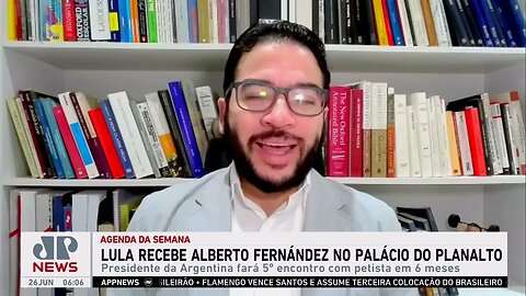 Lula recebe Alberto Fernández e deve discutir apoio econômico à Argentina nesta segunda (26)