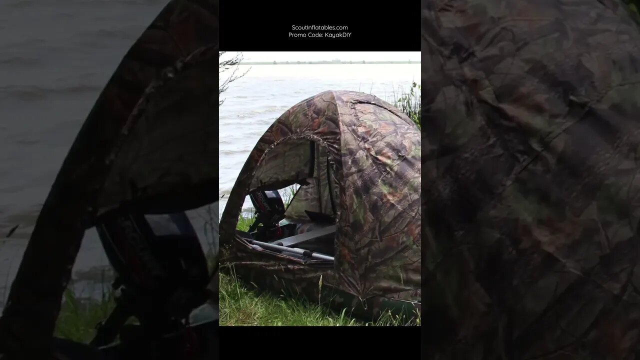 Floating Campsite - Camping On The Water - Boat Tent