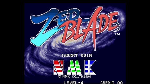 Zed Blade Arcade Game, NMK 1994, playthrough