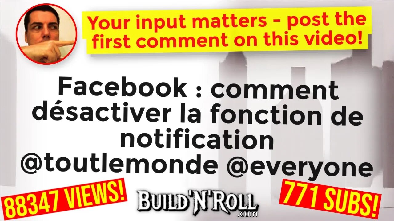 Facebook : comment désactiver la fonction de notification @toutlemonde @everyone