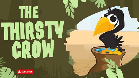 Thirsty Crow Story in English | Moral stories for Kids | Bedtime Stories for Children