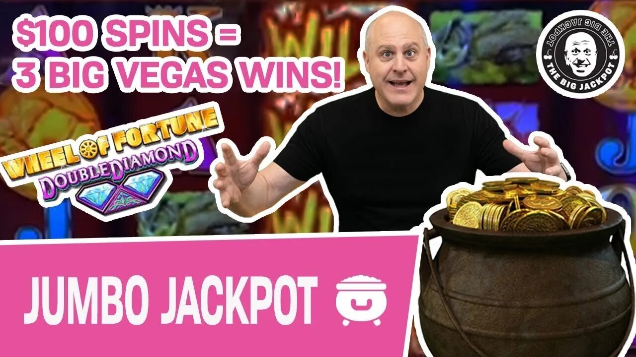 🤑 $100 Spins = 3 BIG Wheel of Fortune JACKPOT Wins! 🎡 @ Cosmo! | Raja Slots