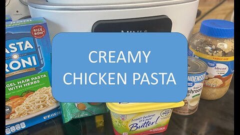 Creamy Chicken with Pasta Slow Cooker