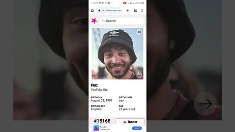 HAPPY 25 BIRTHDAY FNG