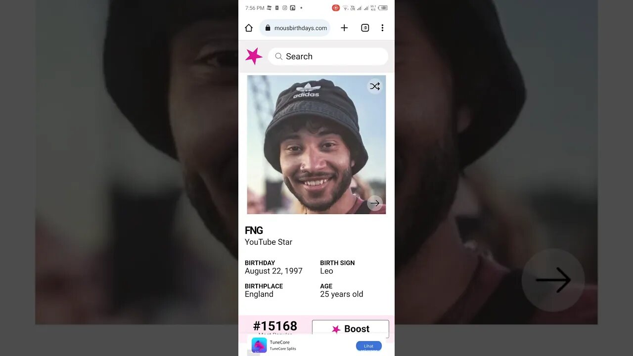 HAPPY 25 BIRTHDAY FNG