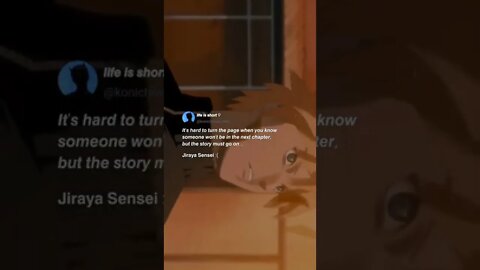 💔🥺😔 #shorts #shortsvideo #sad #naruto #jiraya