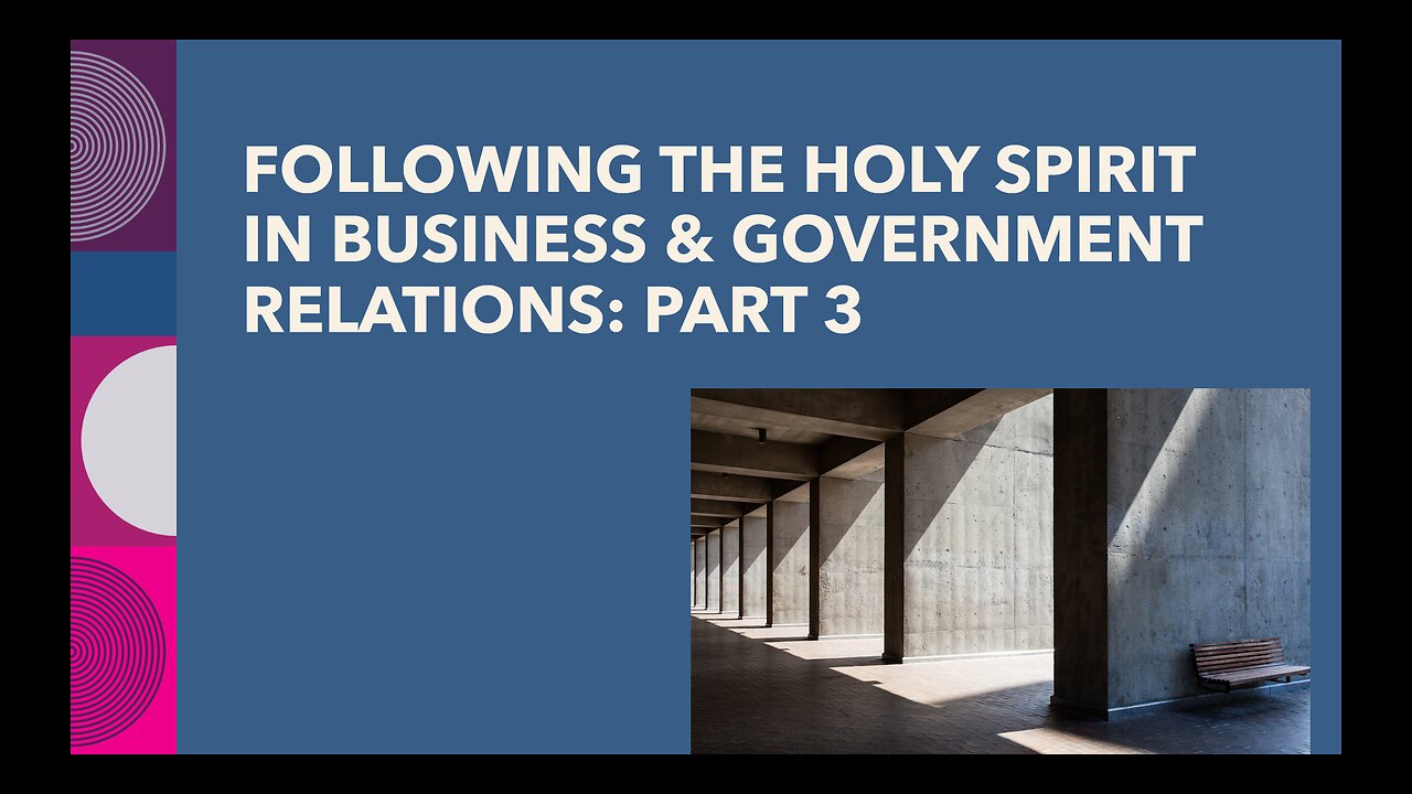 December 27 (Year 4) Holy Spirit in Business/Government Part 3 - Tiffany Root & Kirk VandeGuchte