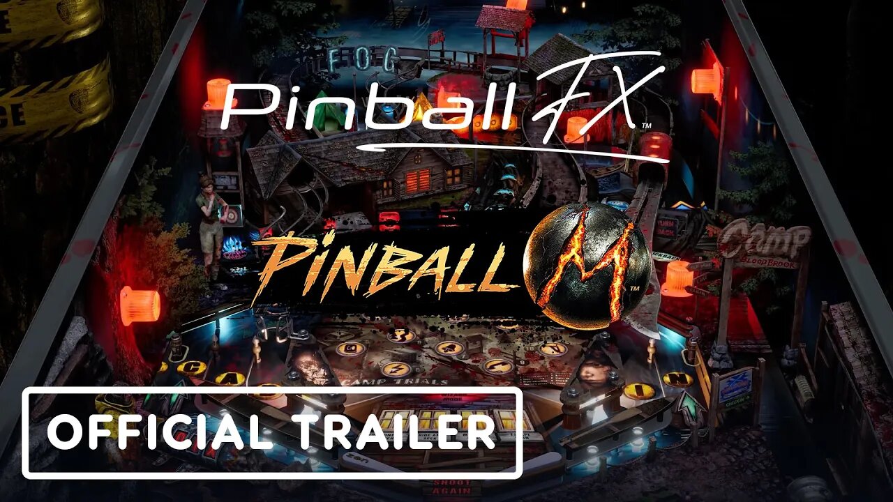 Pinball M and Pinball FX - Official Camp Bloodbrook Announcement Trailer