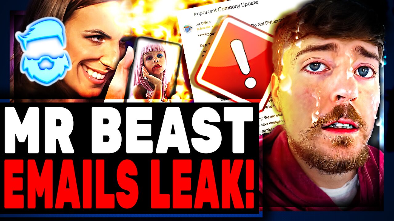 Mr Beast PANICS As INSANE Email Reveals MASSIVE Woke Coverup!