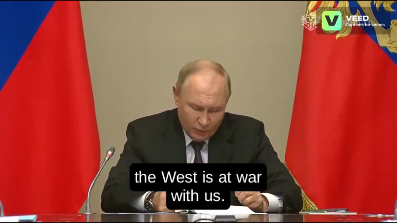 08-12-2024 - Nightrings News - Putin: (paraphrased) West at war with Russia via Ukraine