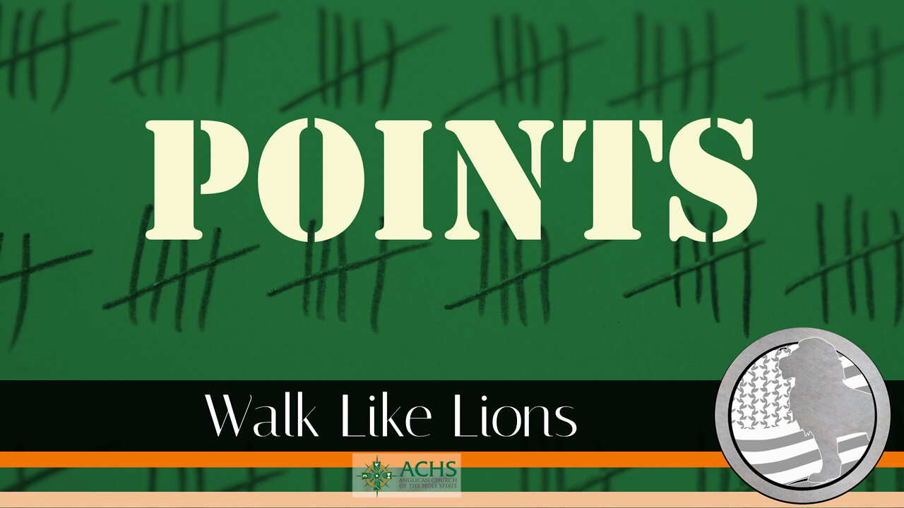 "Points" Walk Like Lions Christian Daily Devotion with Chappy Sep 06, 2022