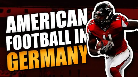 I went to the Biggest American Football game....in Germany, American in Germany!