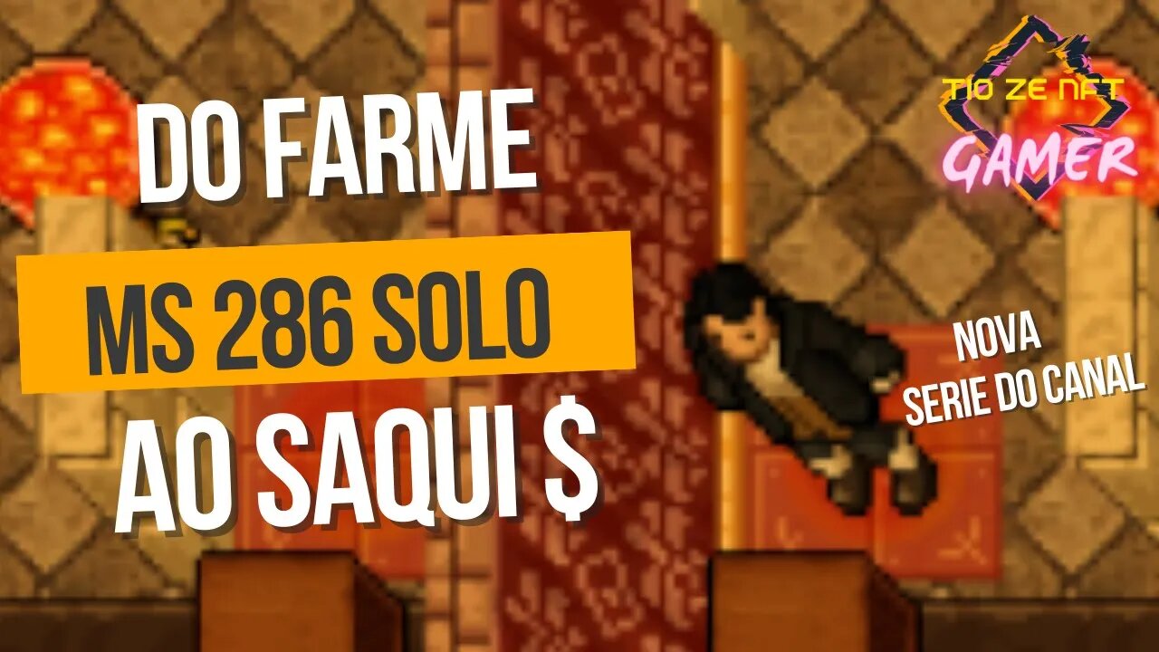 TIBIA RPG - CAÇANDO DE MS LVL 286 SOLO - DO FARME AO SAQUE #02