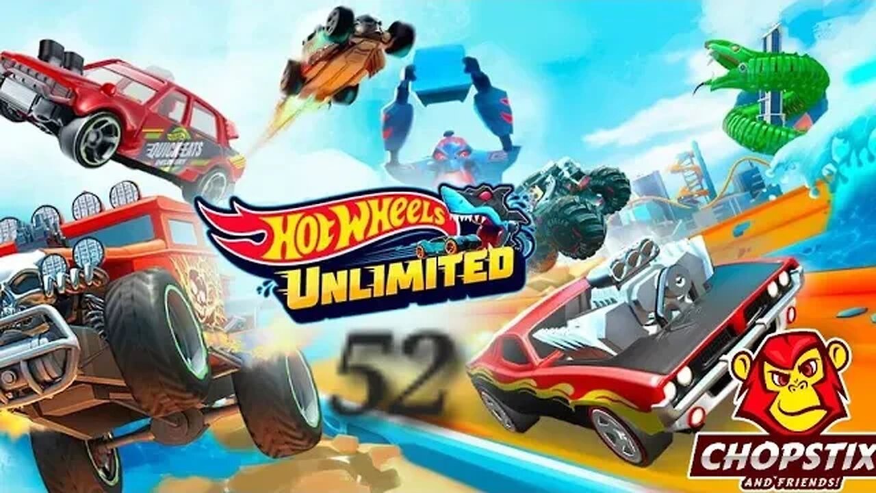 Chopstix and Friends! Hot Wheels unlimited: the 52nd race! #chopstixandfriends #hotwheels #gaming