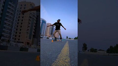 Footwork Slalom #skateweaver #shorts #viral #rollerskating