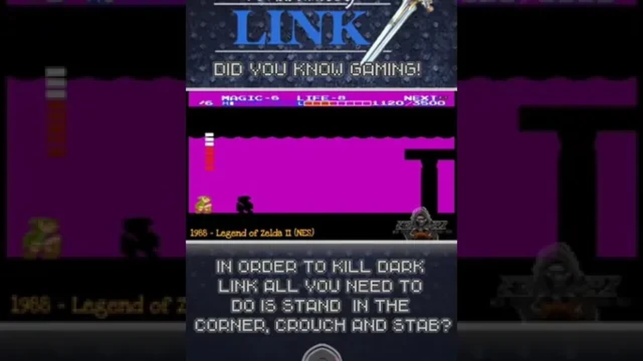 Dark #Link was tough if you didn't know what to do.... #nes #zelda