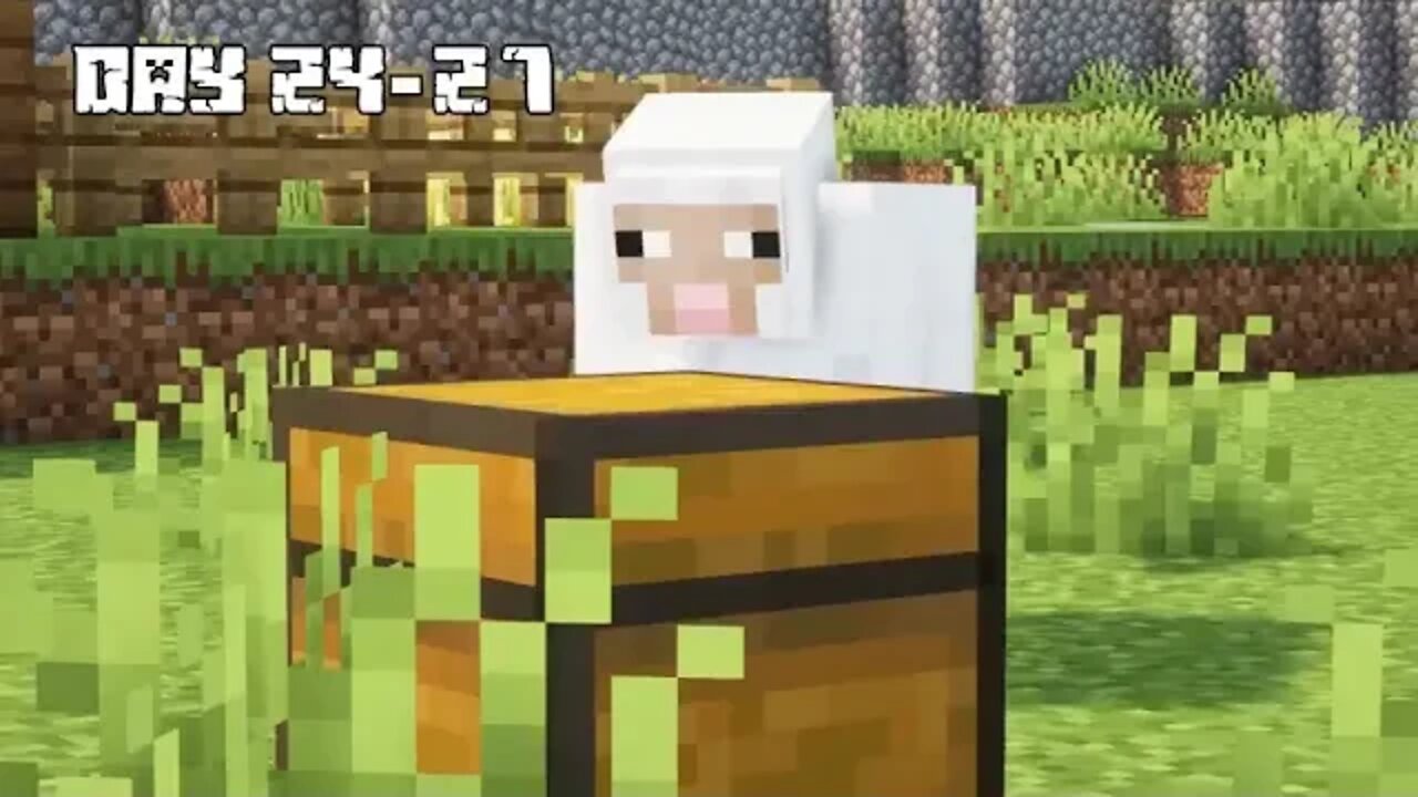 I Survived 100 Days as a SHEEP in HARDCORE Minecraft!