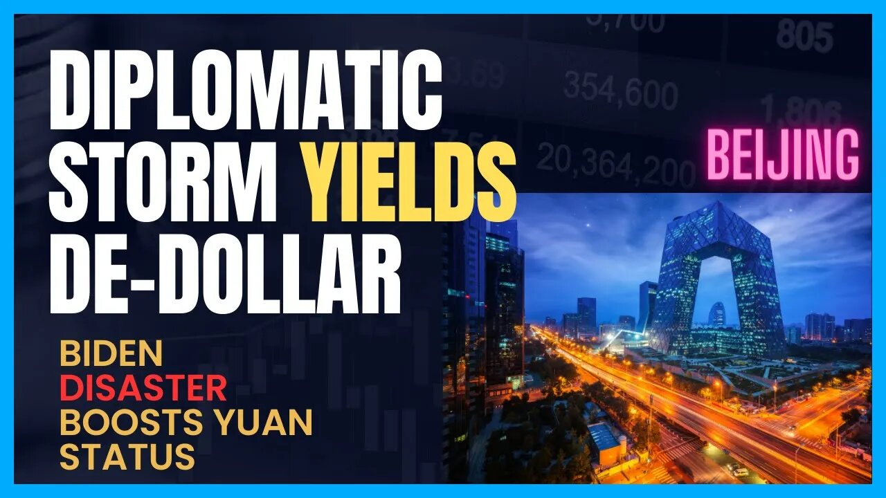 Diplomatic Storm: Unraveling US-China Relations & De-dollarization Support Yuan Even More