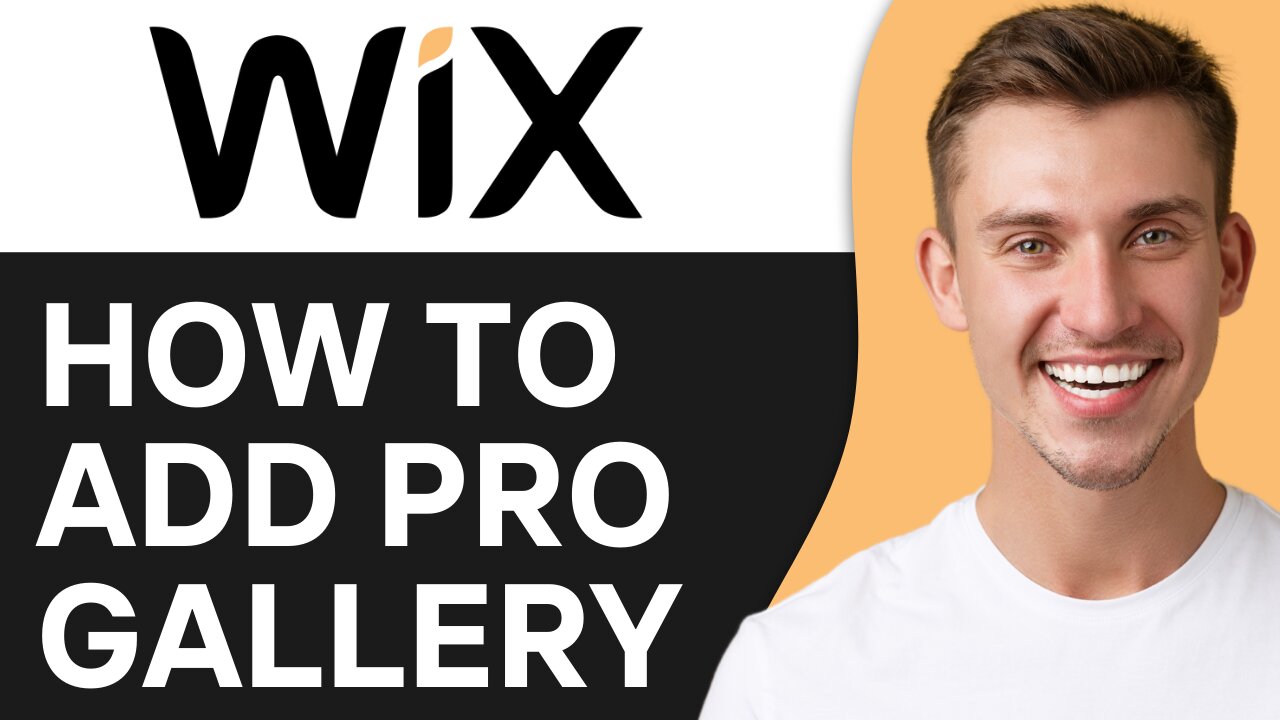 HOW TO ADD WIX PRO GALLERY