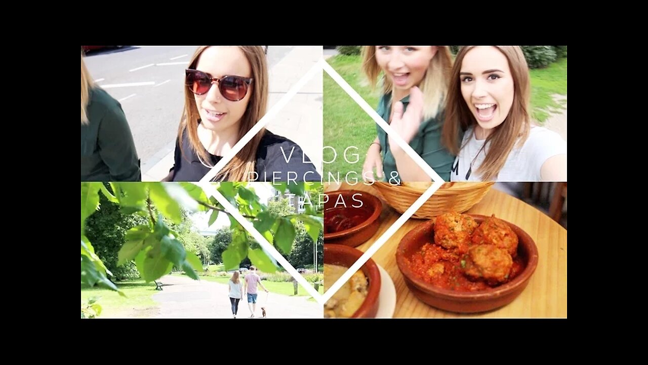 VLOG: Piercings & Tapas | Suzie Bonaldi