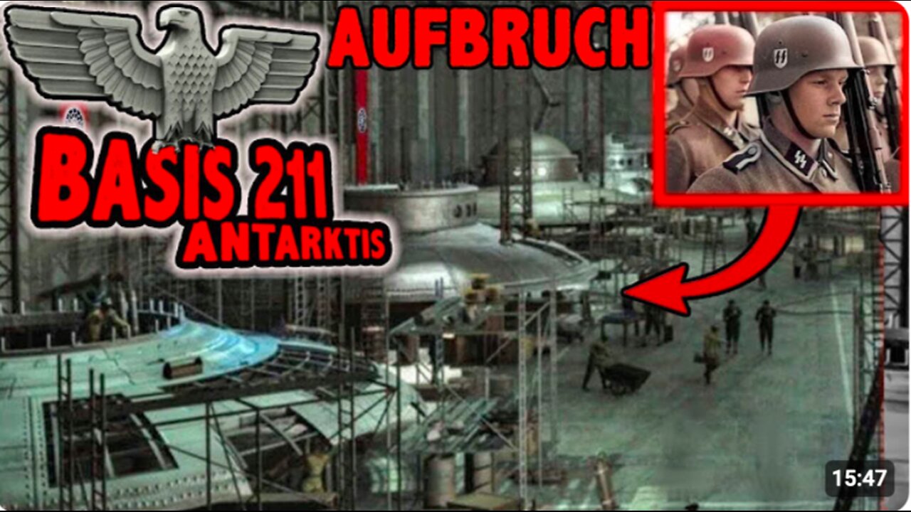 PART 6 German 🇩🇪 Doku series - Base 211 & flying disks- Antarctic secret U-boat operation B211