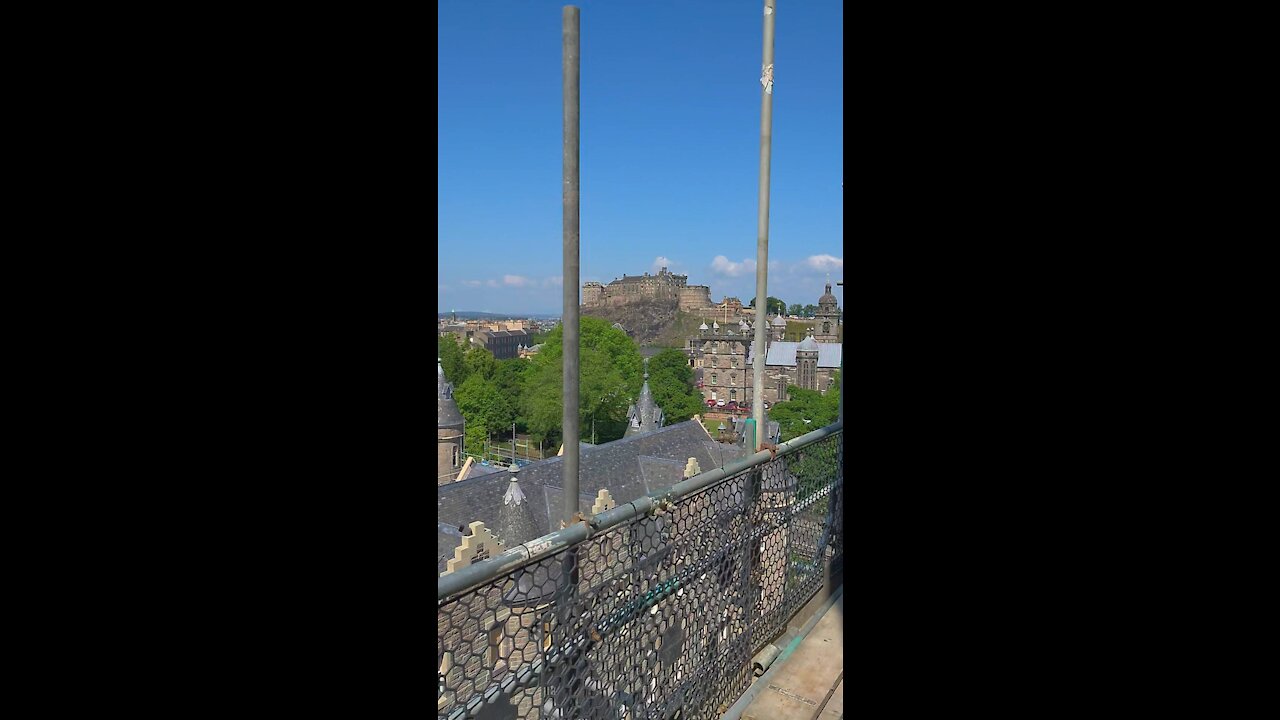 Edinburgh construction site,